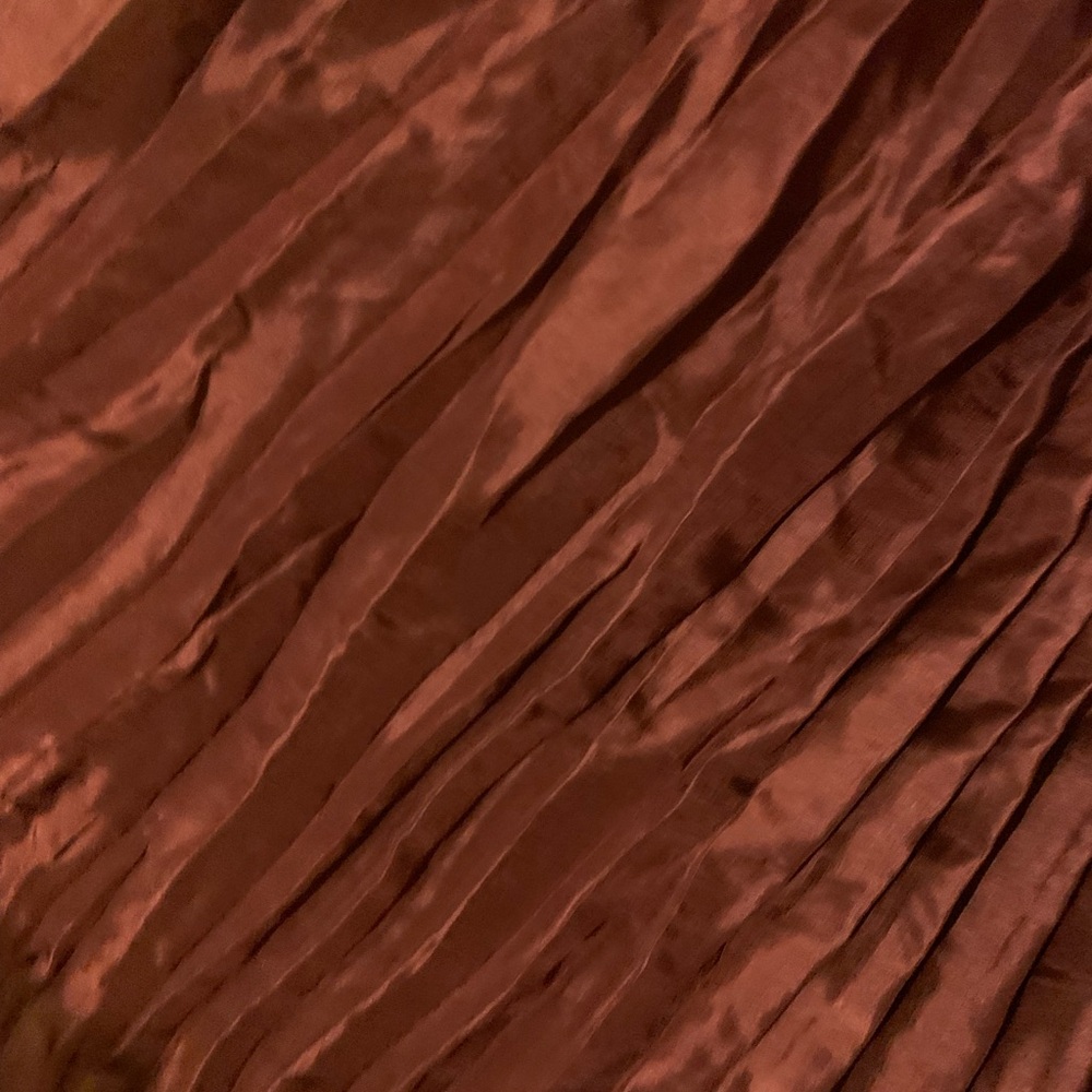 Women's Eileen Fishers Pleated Satin Scarf- Three colors they’re 45 each!!
